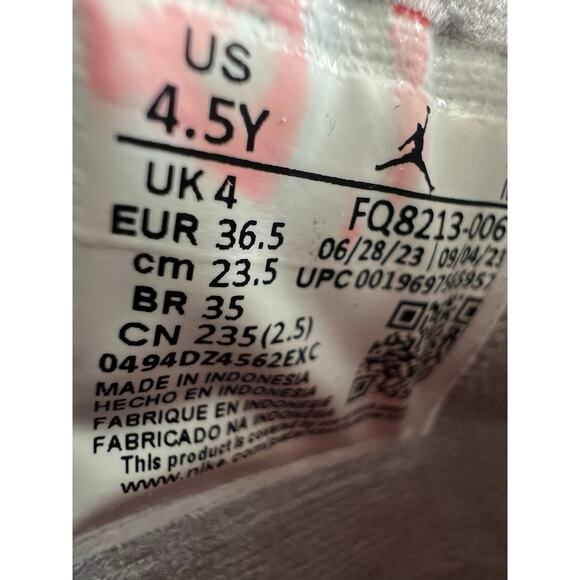 Air Jordan 4 Retro GS “Bred Reimagined” size 4.5y/6 womens - Picture 6 of 6